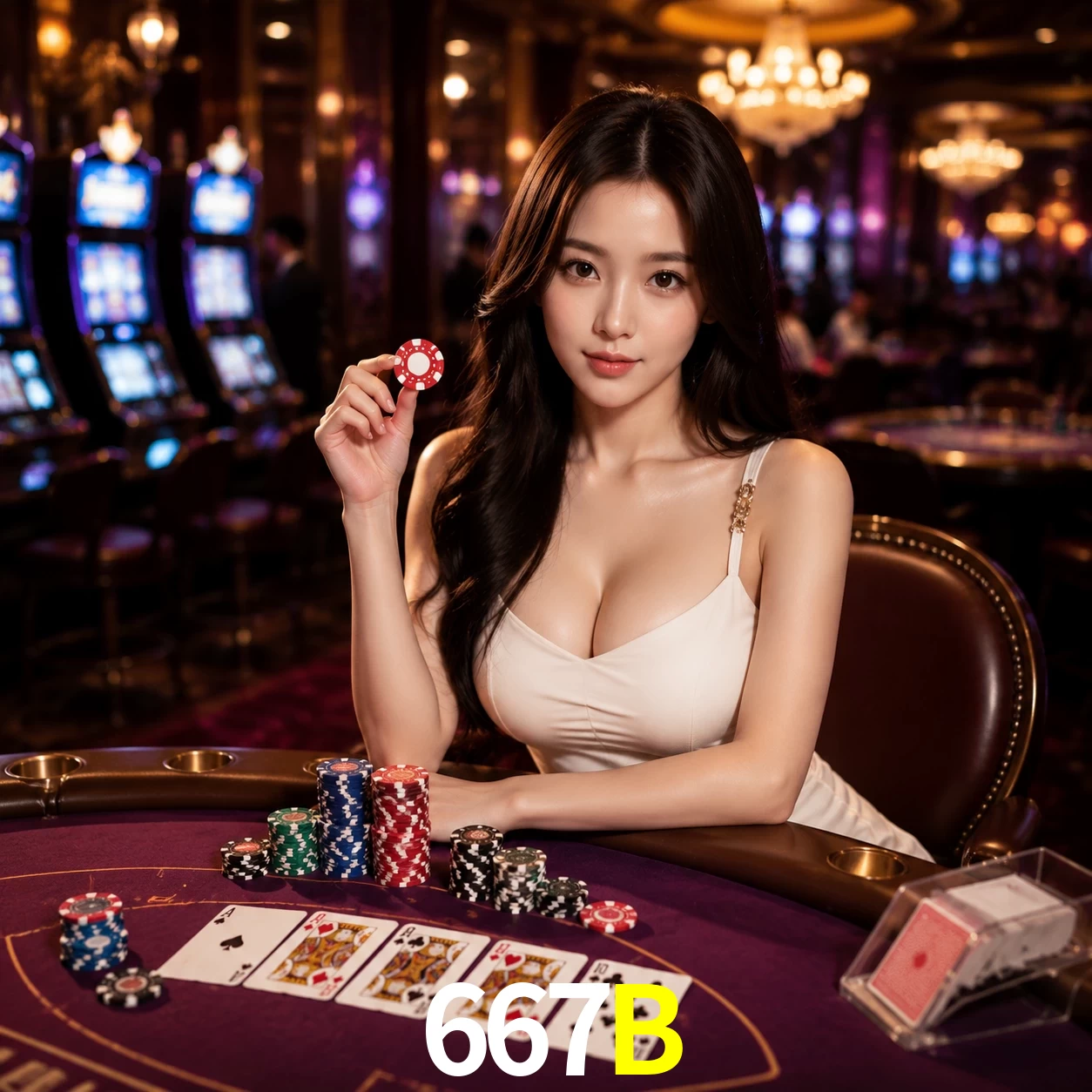 Cassino ao vivo 667B dealers